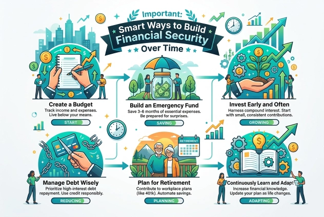 Smart Ways to Build Financial Security Over Time