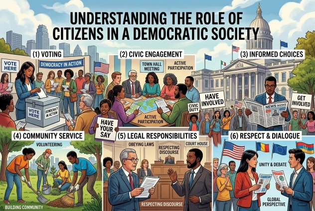 Understanding the Role of Citizens in a Democratic Society