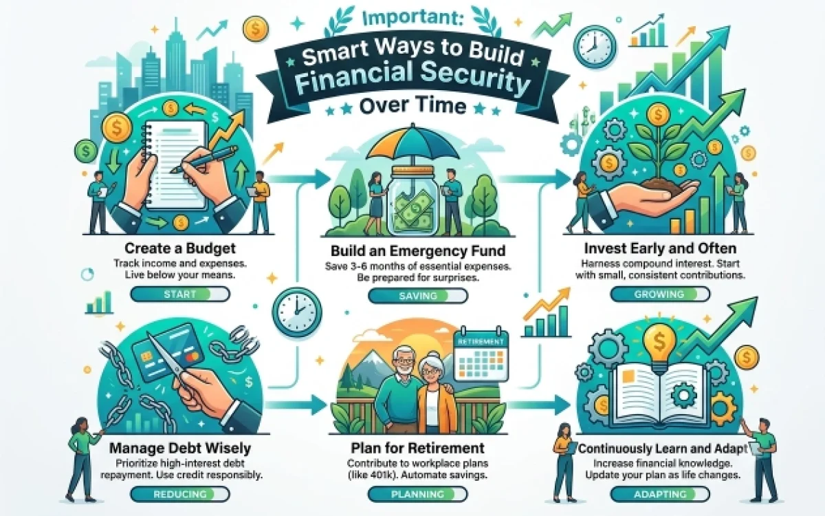 Smart Ways to Build Financial Security Over Time