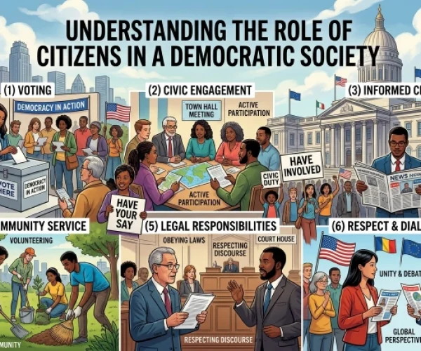 Understanding the Role of Citizens in a Democratic Society