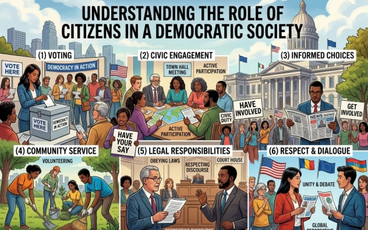 Understanding the Role of Citizens in a Democratic Society